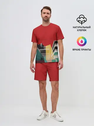 Мужской костюм с шортами / архитектура