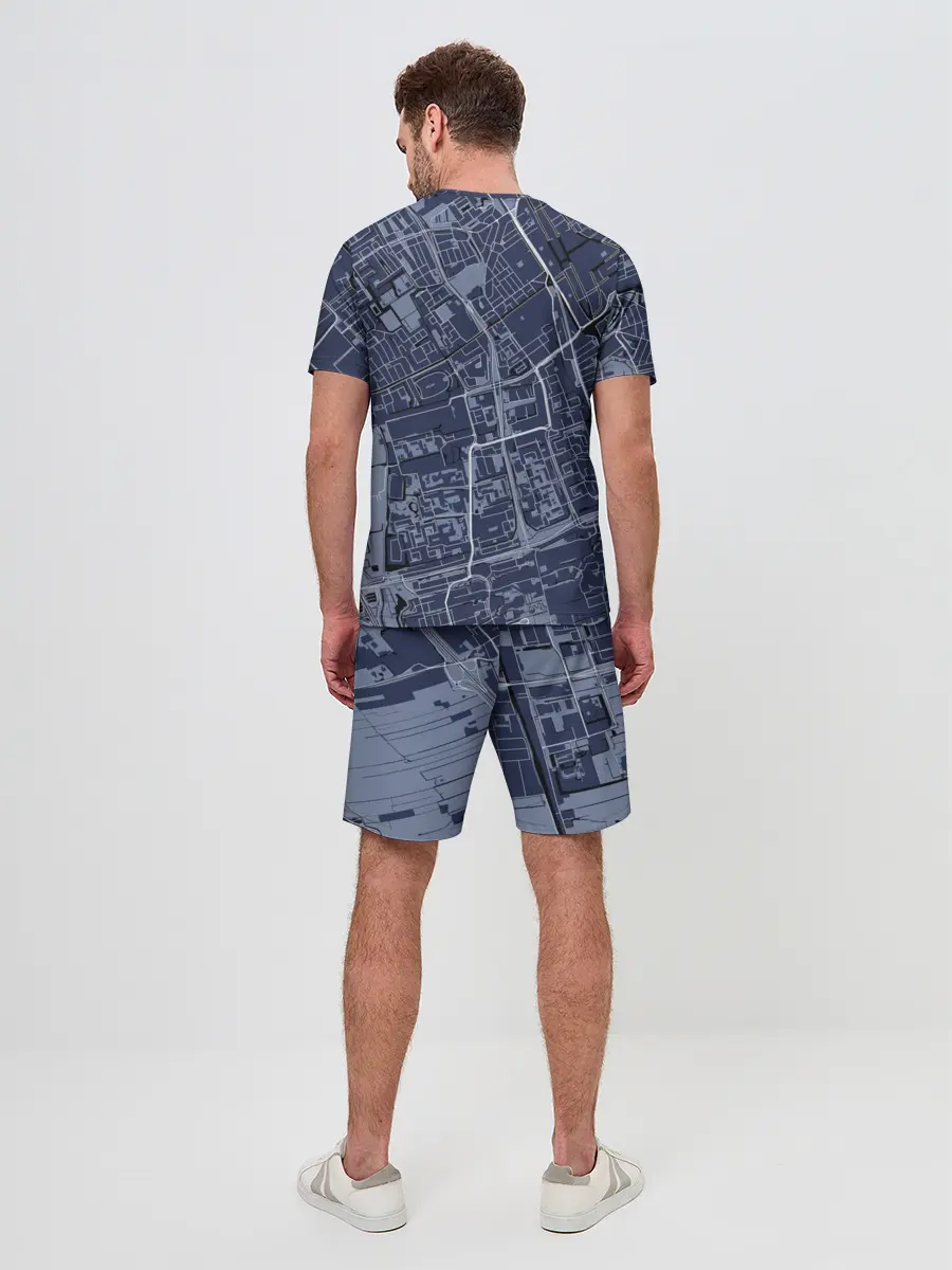 Мужской костюм с шортами / генплан города