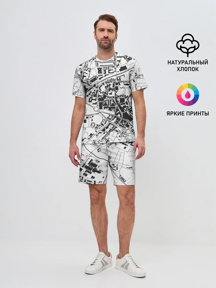 Мужской костюм с шортами / генплан