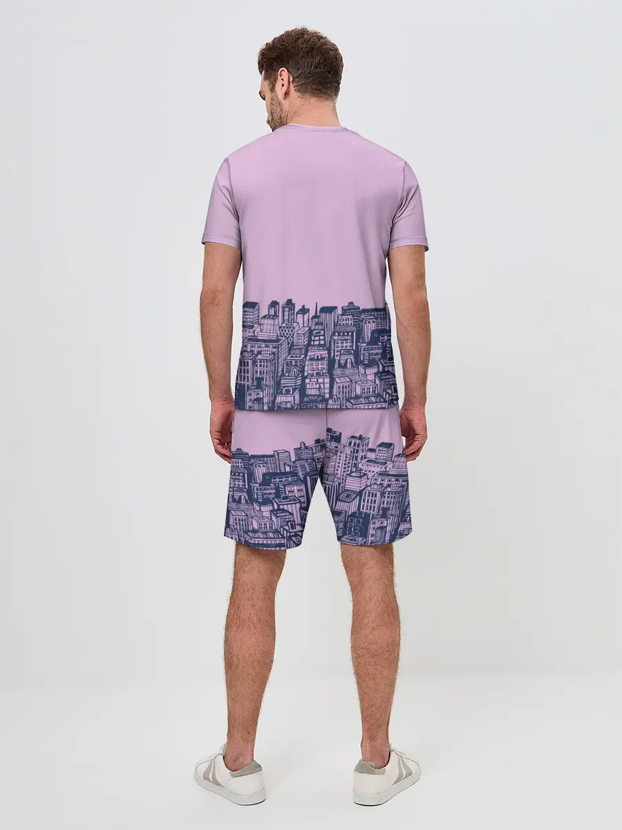 Мужской костюм с шортами / город