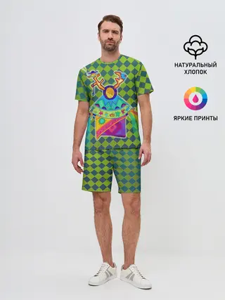 Мужской костюм с шортами / Шаман