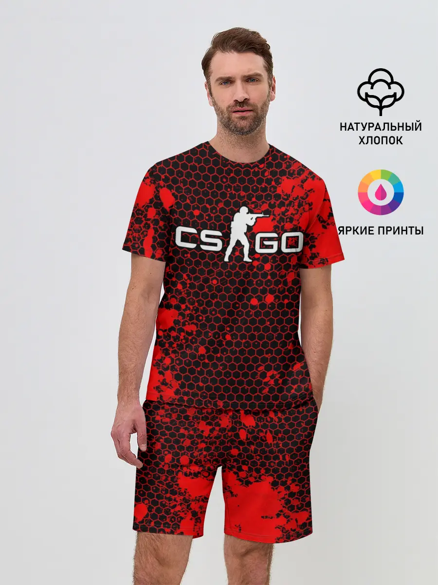 Мужской костюм с шортами / COUNTER STRIKE