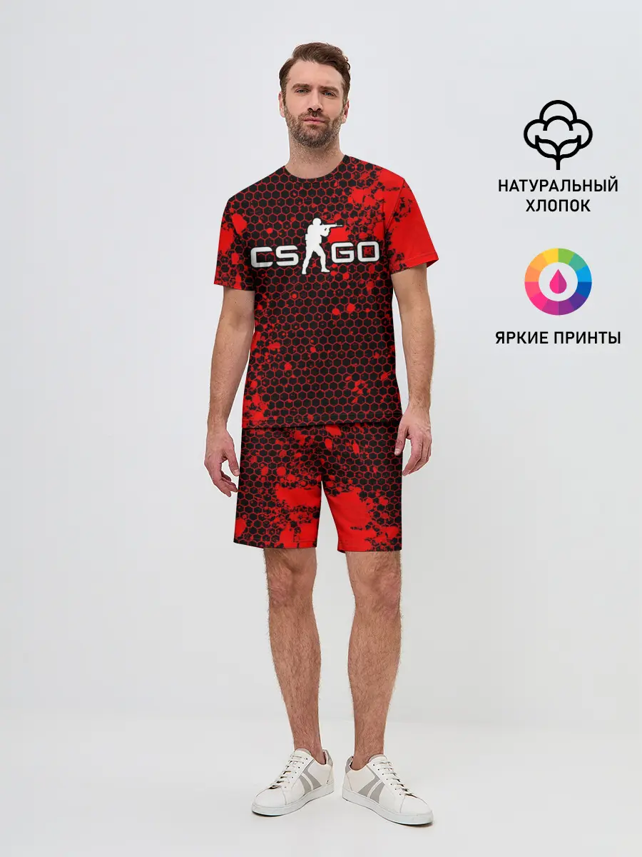 Мужской костюм с шортами / COUNTER STRIKE