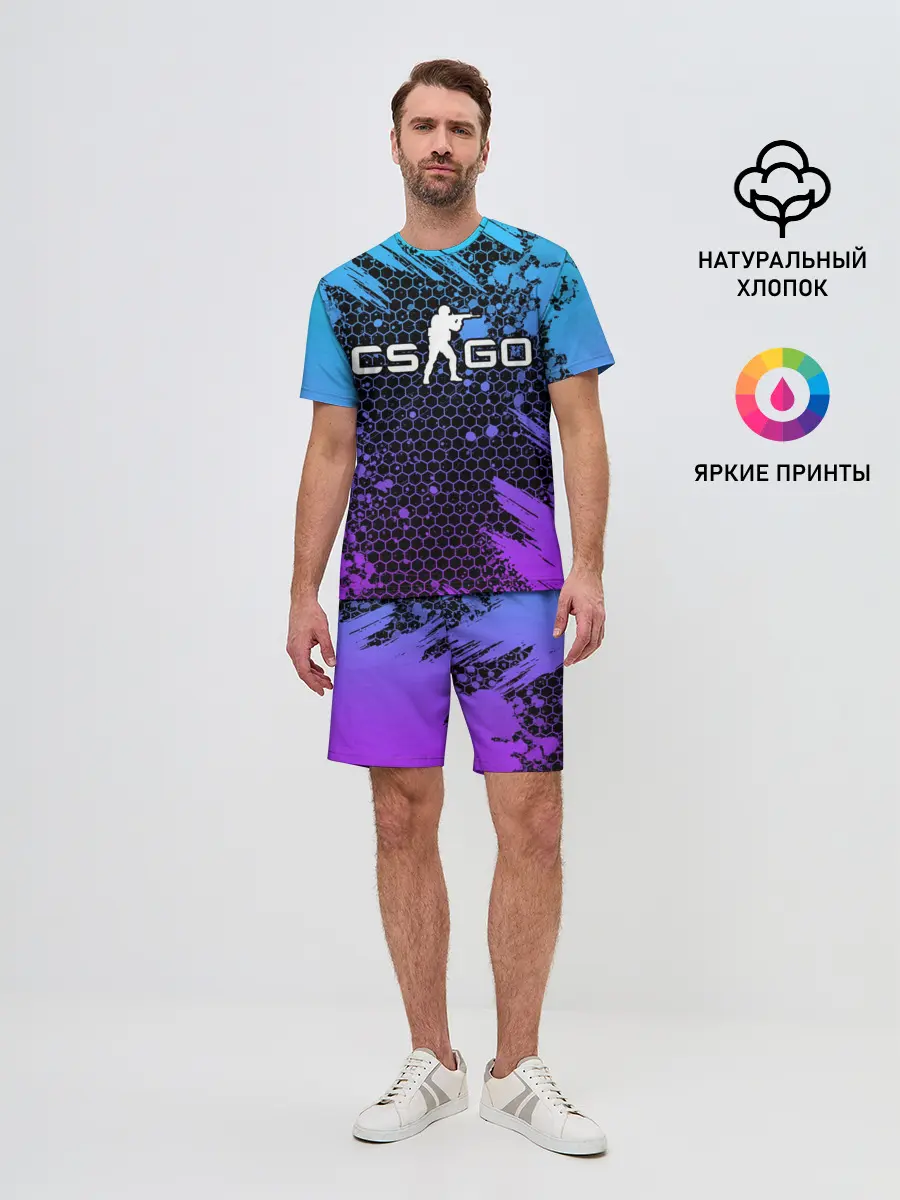 Мужской костюм с шортами / COUNTER STRIKE