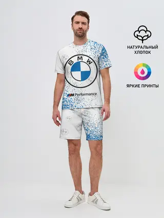 Мужской костюм с шортами / BMW / БМВ