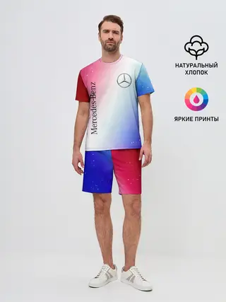Мужской костюм с шортами / MERCEDES / МЕРСЕДЕС