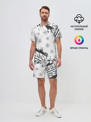 Мужской костюм с шортами / MERCEDES / МЕРСЕДЕС
