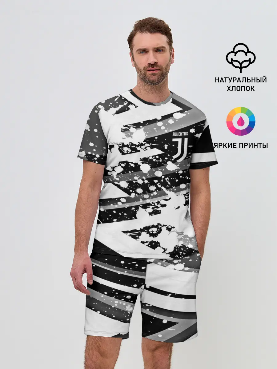 Мужской костюм с шортами / Juventus