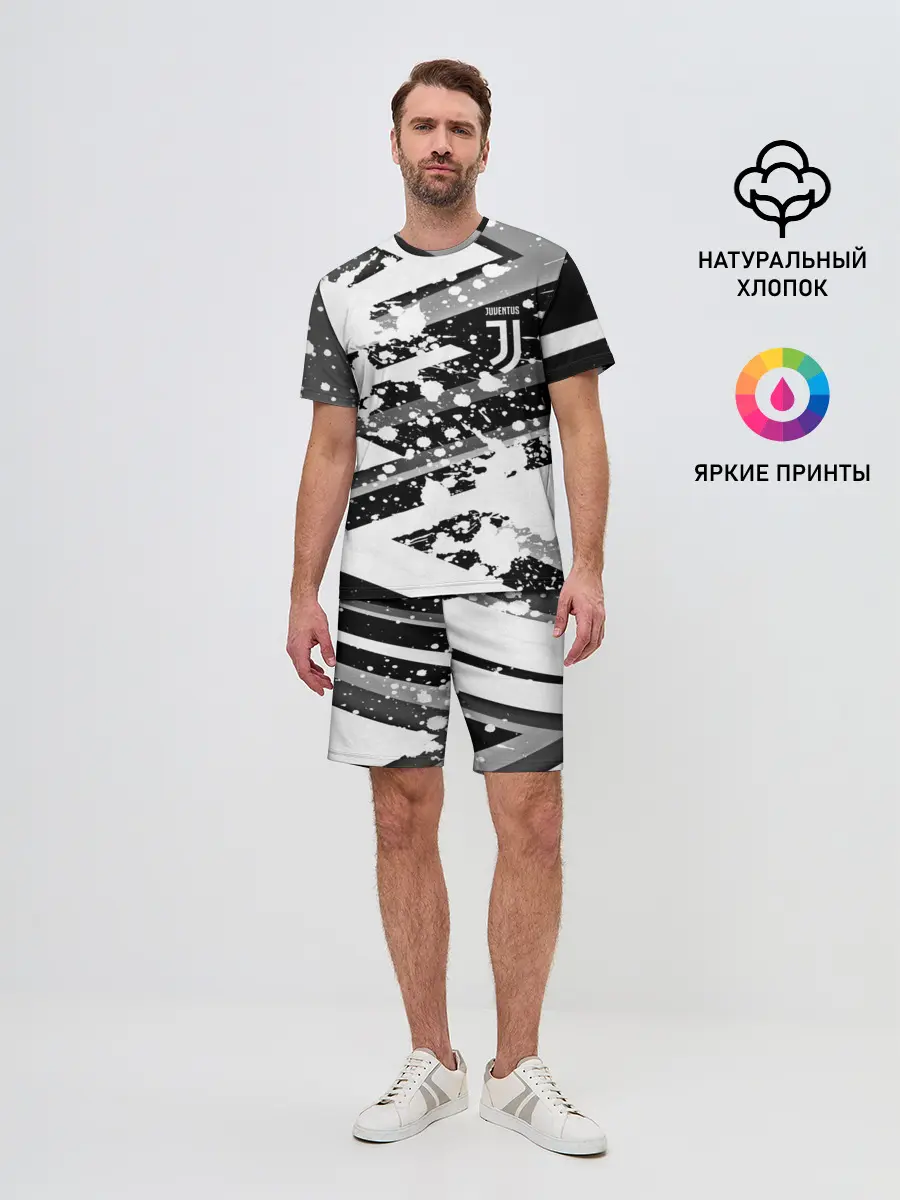 Мужской костюм с шортами / Juventus