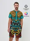 Мужской костюм с шортами / Дракон Японии
