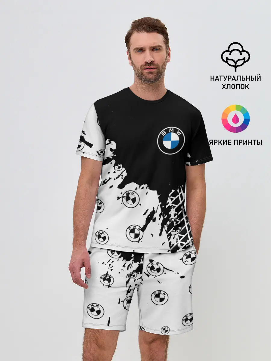 Мужской костюм с шортами / BMW / БМВ