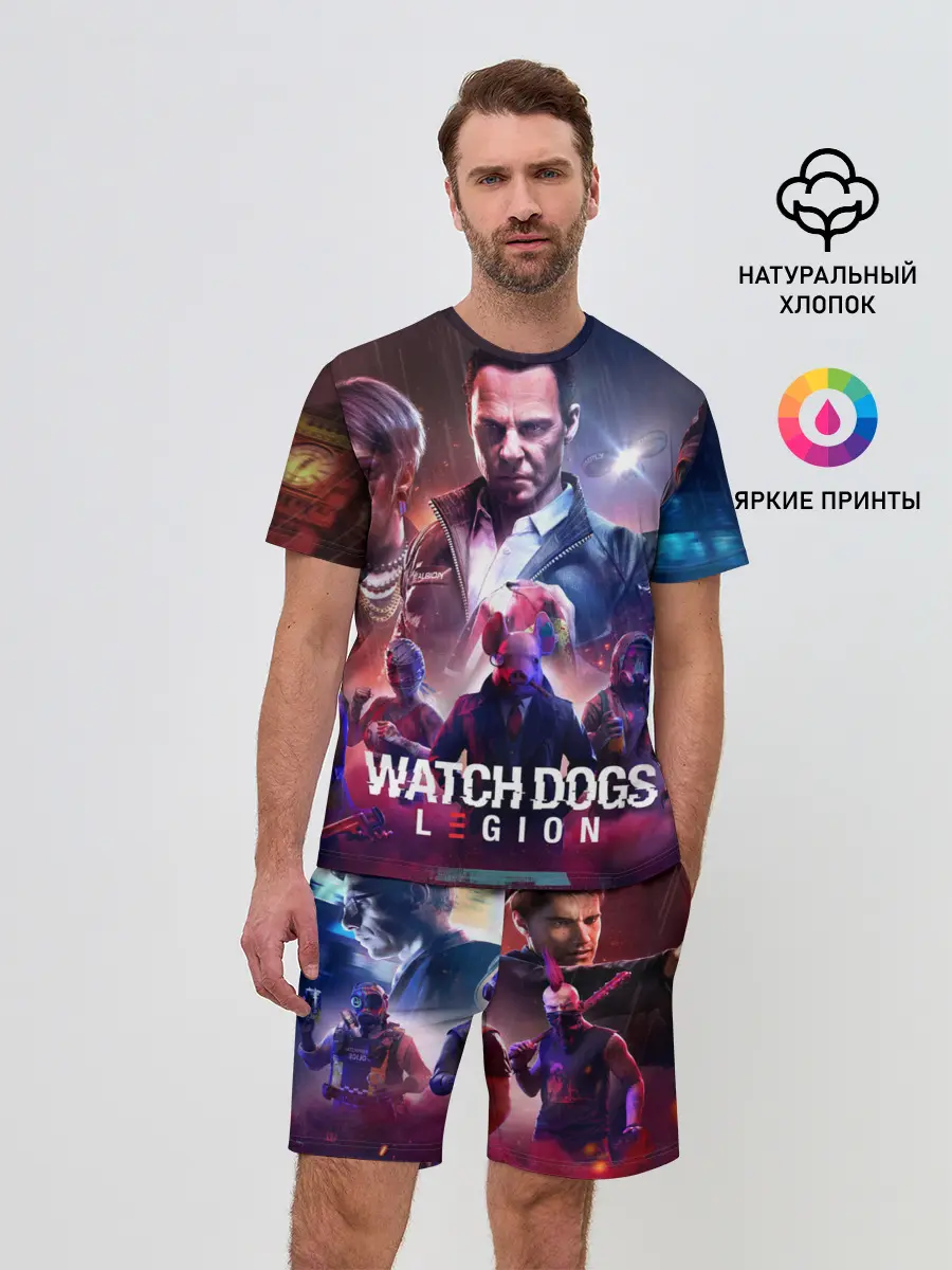 Мужской костюм с шортами / WATCH DOGS:LEGION