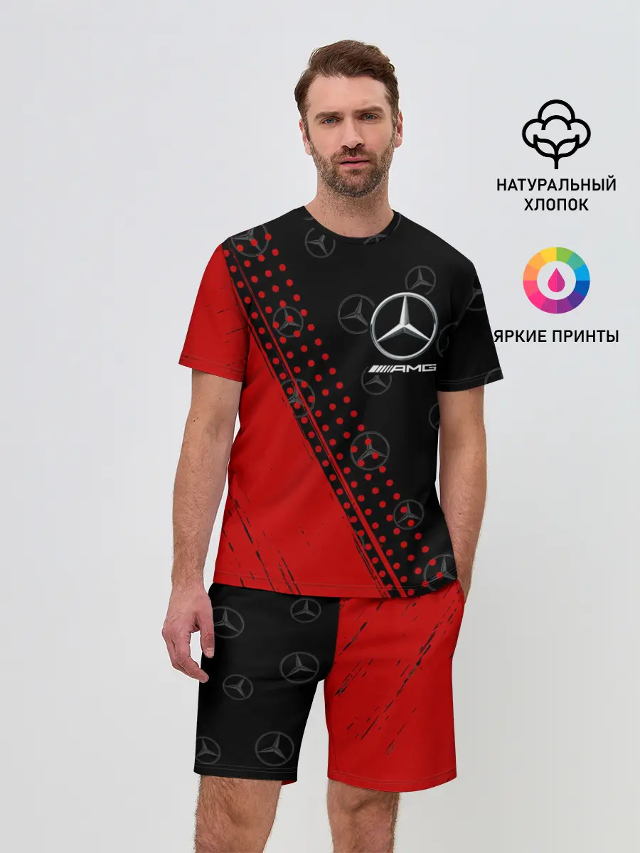 Мужской костюм с шортами / MERCEDES / МЕРСЕДЕС