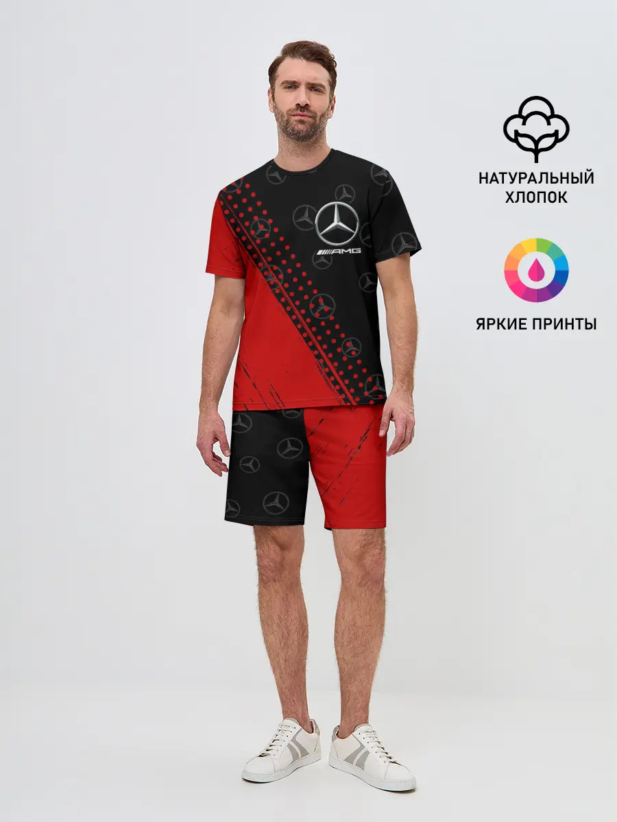 Мужской костюм с шортами / MERCEDES / МЕРСЕДЕС