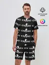 Мужской костюм с шортами / CSGO GLITCH LOGO