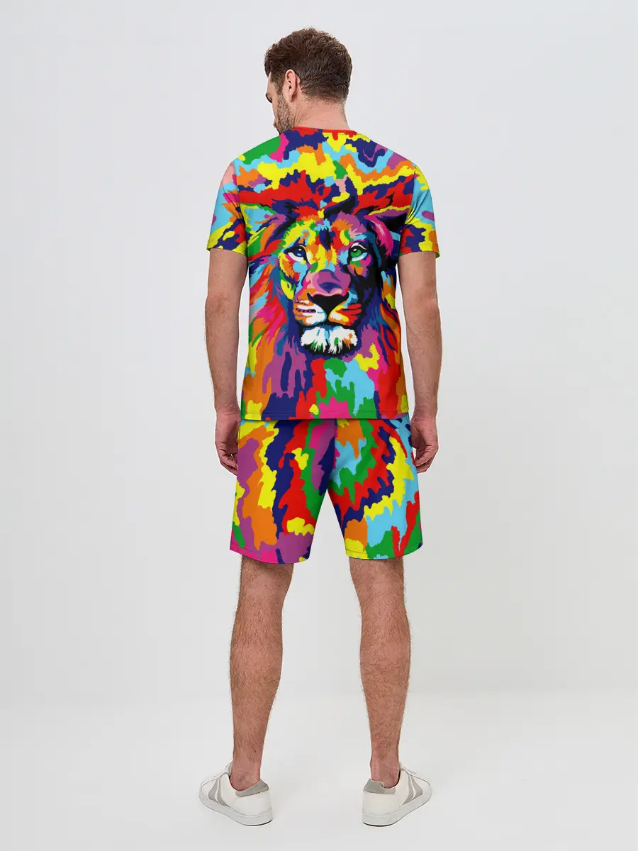 Мужской костюм с шортами / Лев Artistic Art