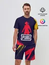 Мужской костюм с шортами / PUBG / ПАБГ
