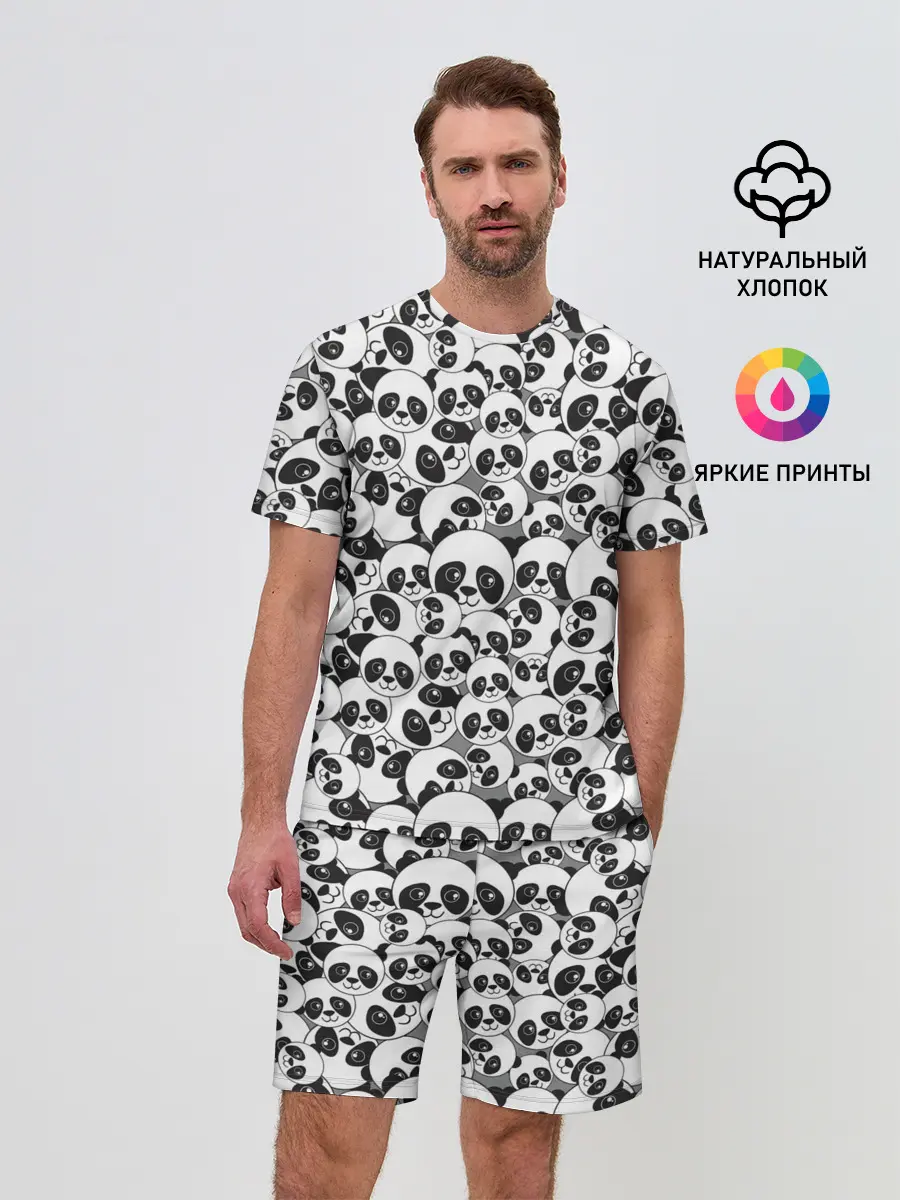 Мужской костюм с шортами / ПАНДОЧКИ