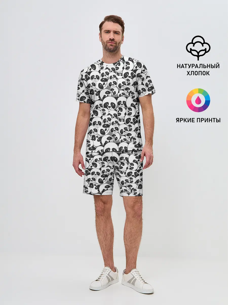 Мужской костюм с шортами / ПАНДОЧКИ