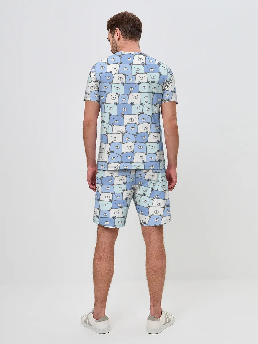 Мужской костюм с шортами / МИШКИ