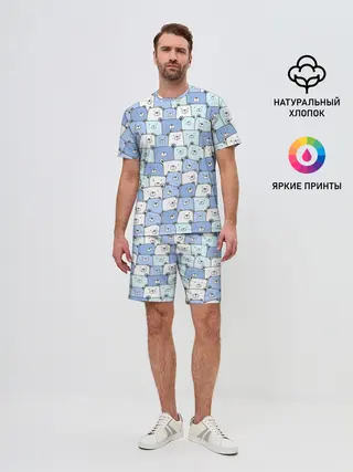 Мужской костюм с шортами / МИШКИ