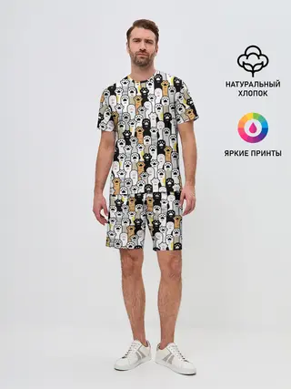 Мужской костюм с шортами / ЛАПКИ