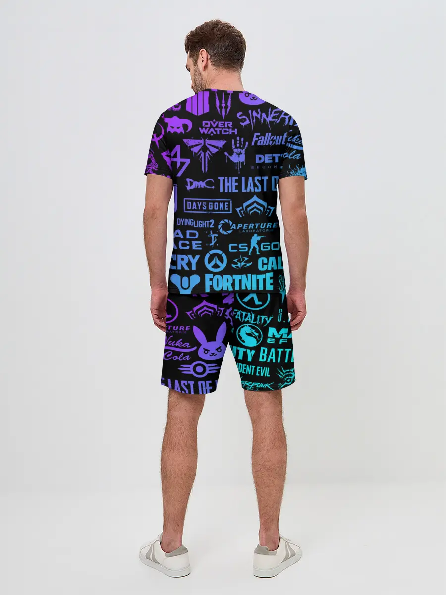 Мужской костюм с шортами / ЛОГОТИПЫ ИГР