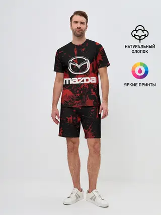 Мужской костюм с шортами / Мазда