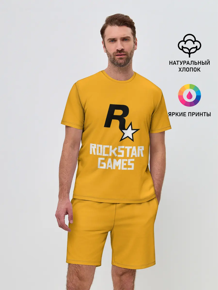 Мужской костюм с шортами / Рокстар