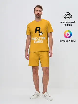 Мужской костюм с шортами / Рокстар