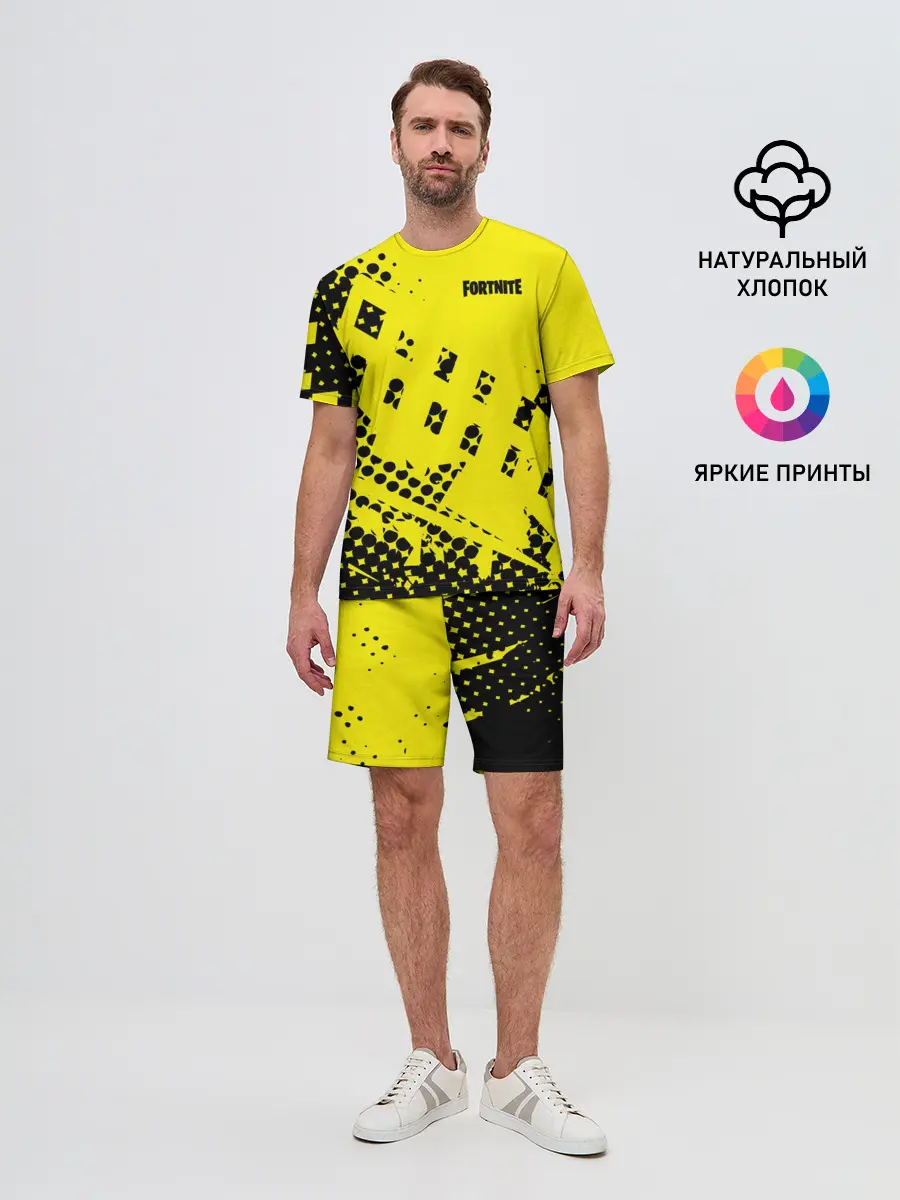 Мужской костюм с шортами / Fortnite