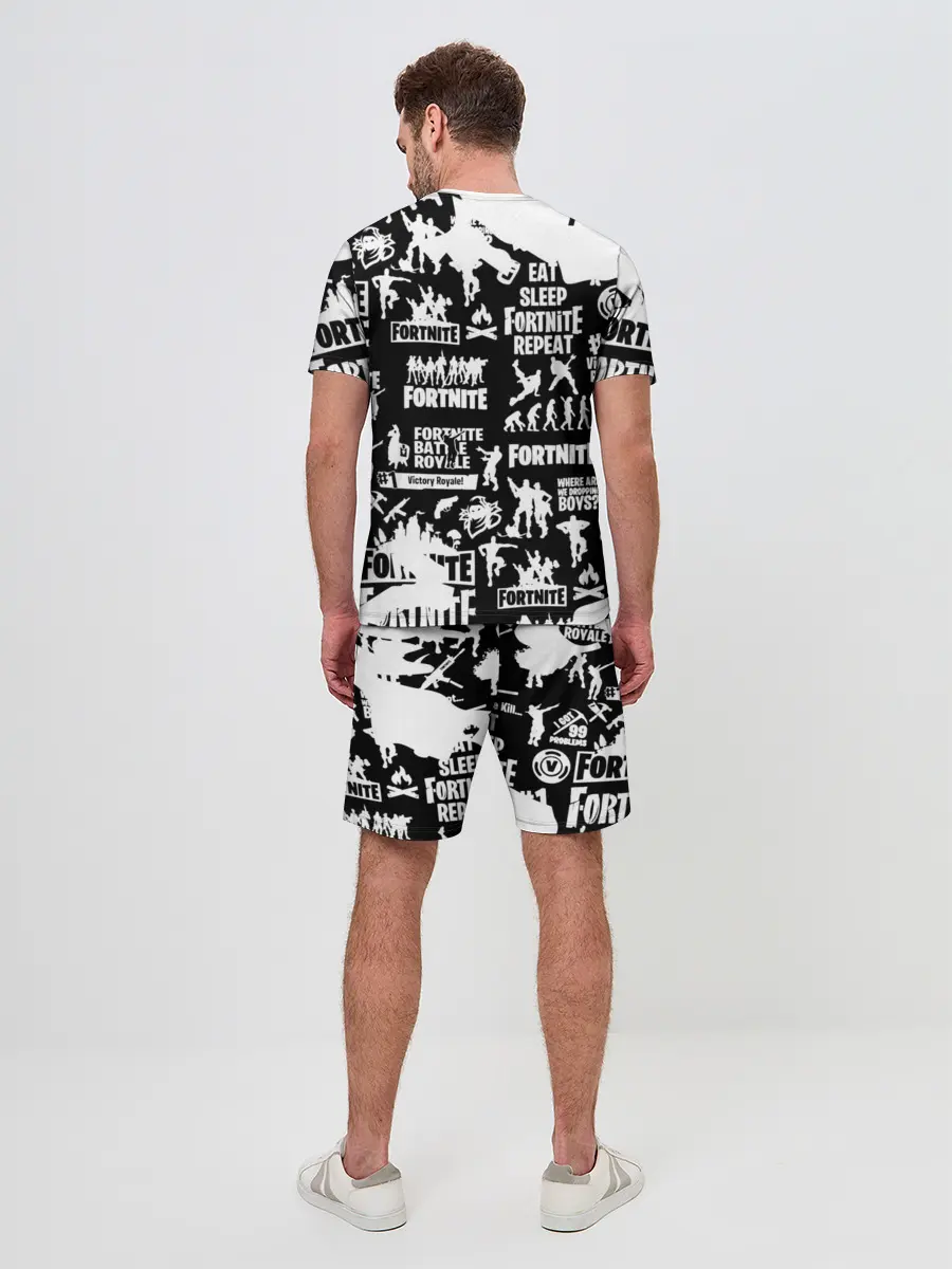 Мужской костюм с шортами / Fortnite