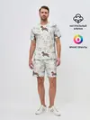 Мужской костюм с шортами / Рисунок домашних любимцев