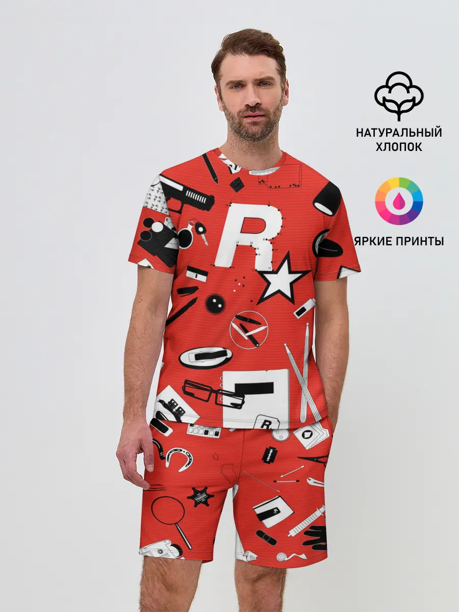 Мужской костюм с шортами / Rockstar