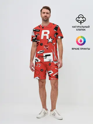 Мужской костюм с шортами / Rockstar