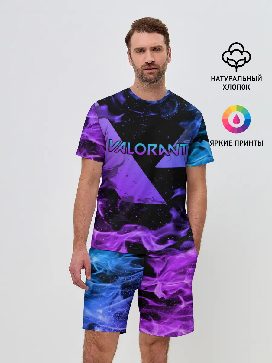 Мужской костюм с шортами / VALORANT