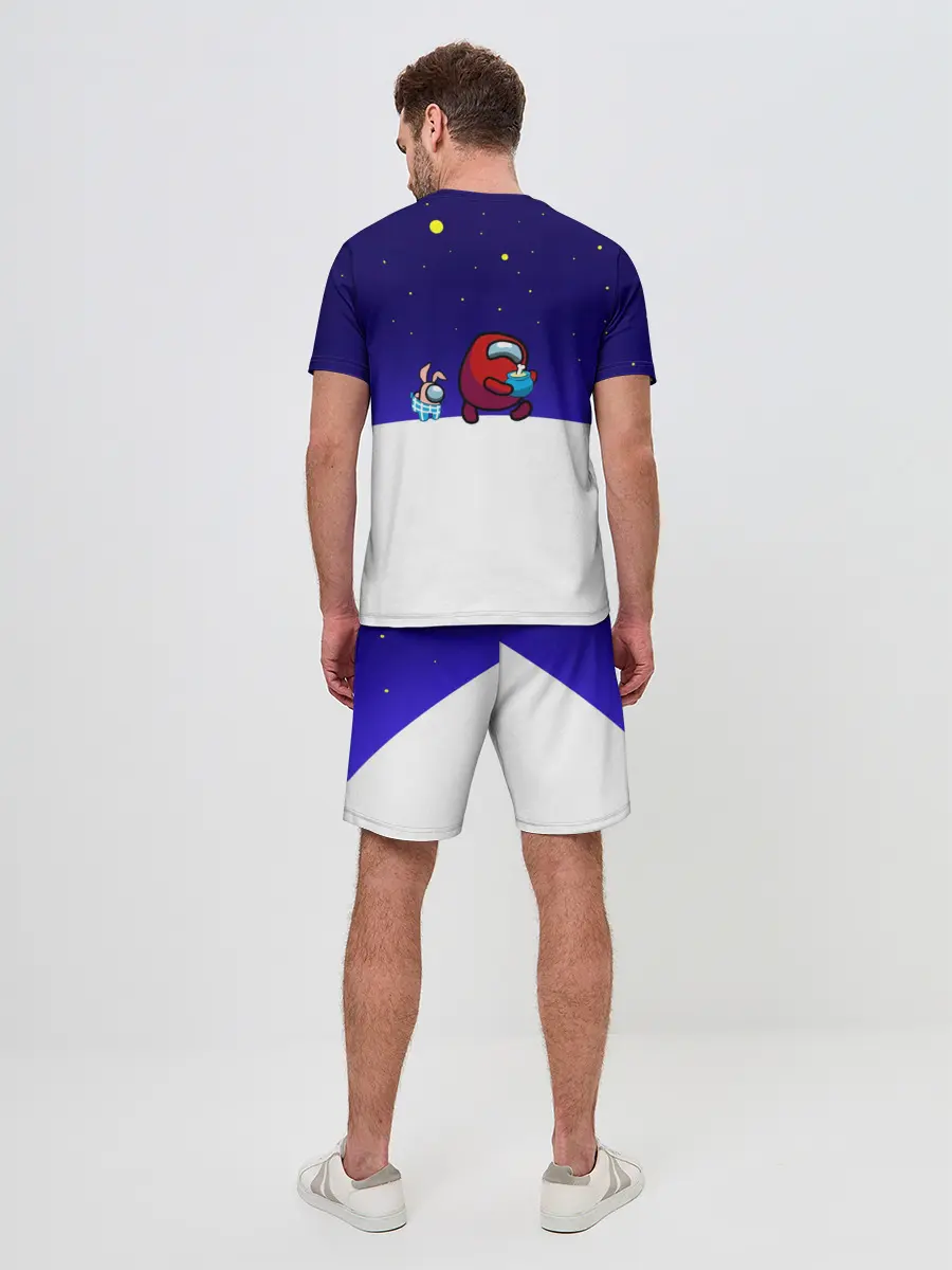 Мужской костюм с шортами / Among us наша версия