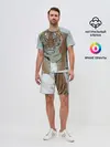 Мужской костюм с шортами / Тигр