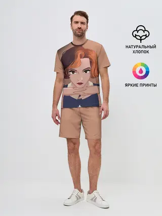 Мужской костюм с шортами / Ход Королевы