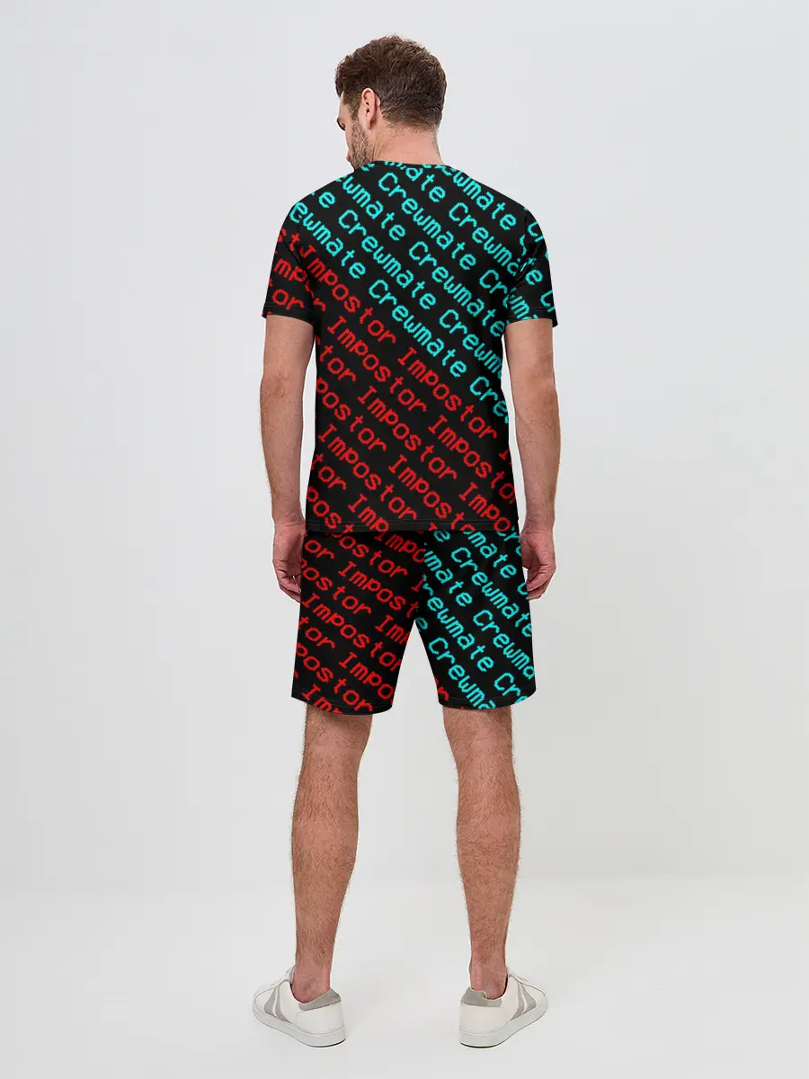 Мужской костюм с шортами / AMONG US - Crewmate/Impostor