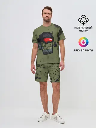 Мужской костюм с шортами / AMONG US & CALL OF DUTY