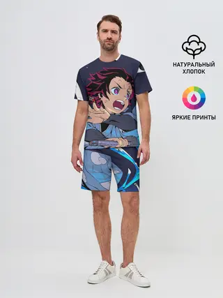 Мужской костюм с шортами / Клинок Рассекающий Демонов