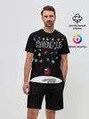 Мужской костюм с шортами / AMONG US