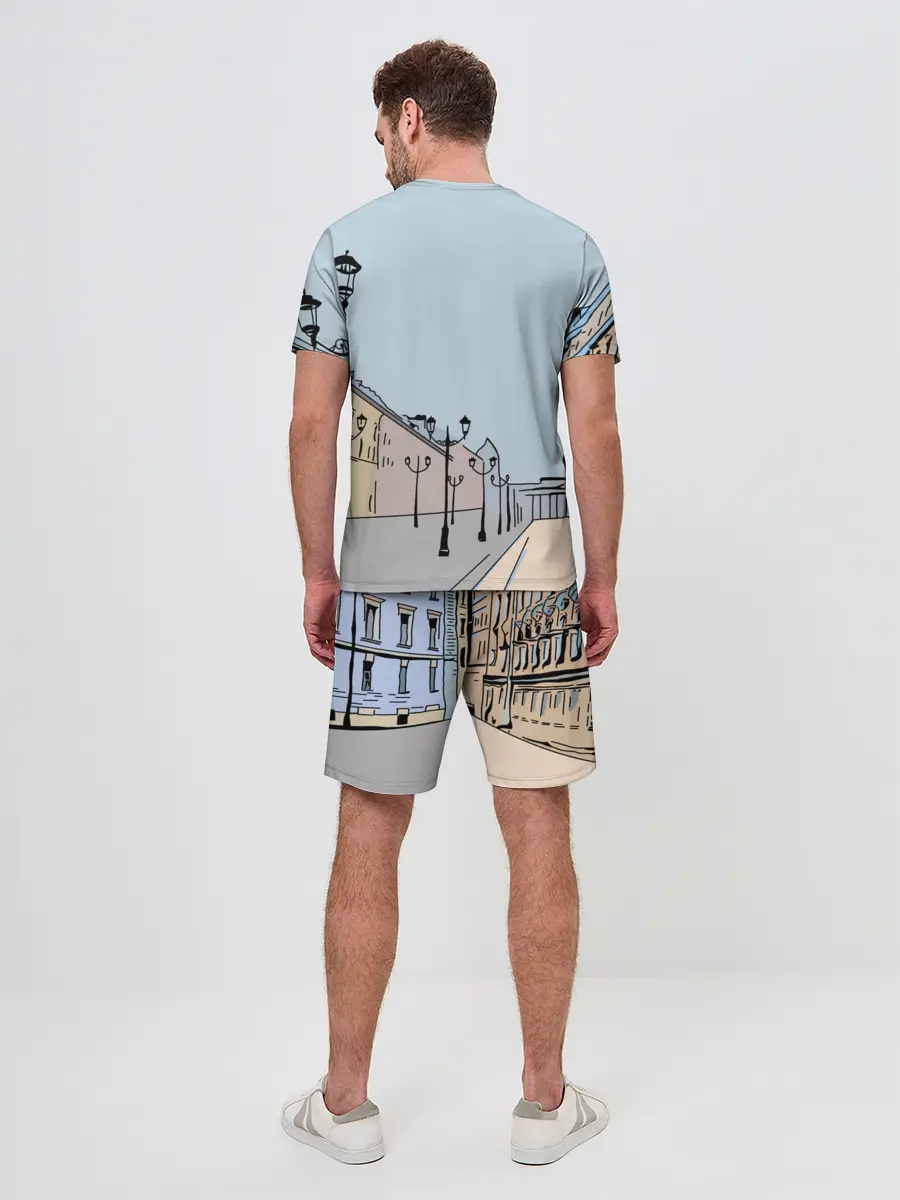 Мужской костюм с шортами / Петербург, я люблю тебя