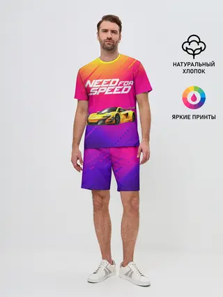 Мужской костюм с шортами / NEED FO SPEED