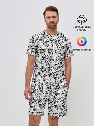 Мужской костюм с шортами / Дзен