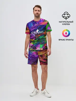Мужской костюм с шортами / CS GO