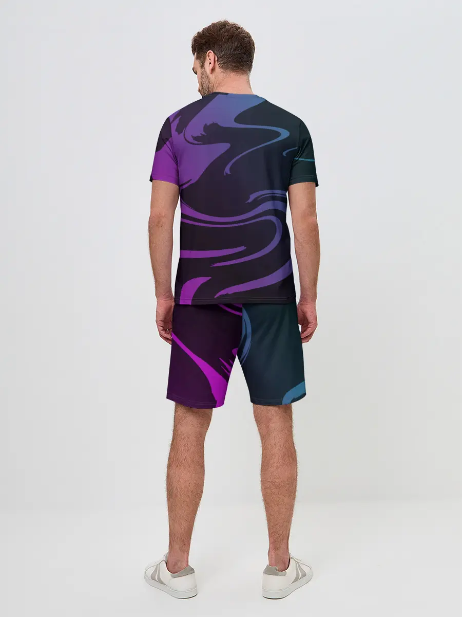 Мужской костюм с шортами / Робот полицейский