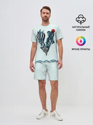 Мужской костюм с шортами / Викинги