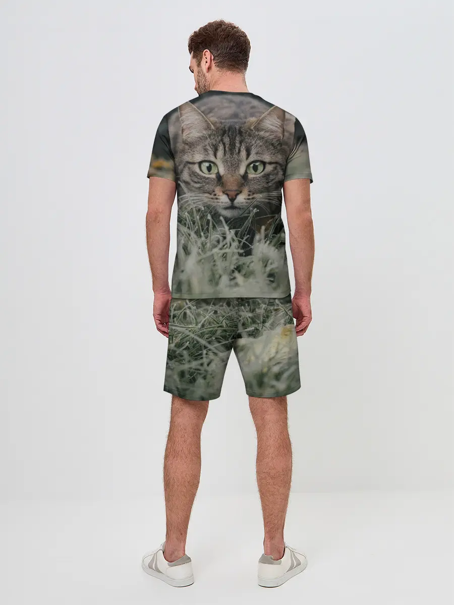Мужской костюм с шортами / Кошка